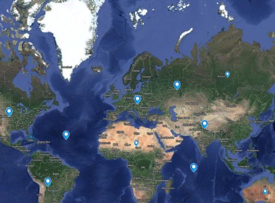 sustainabilty imapct map